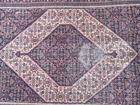 Antique Kurdish Seneh Rug-YMM-1114621