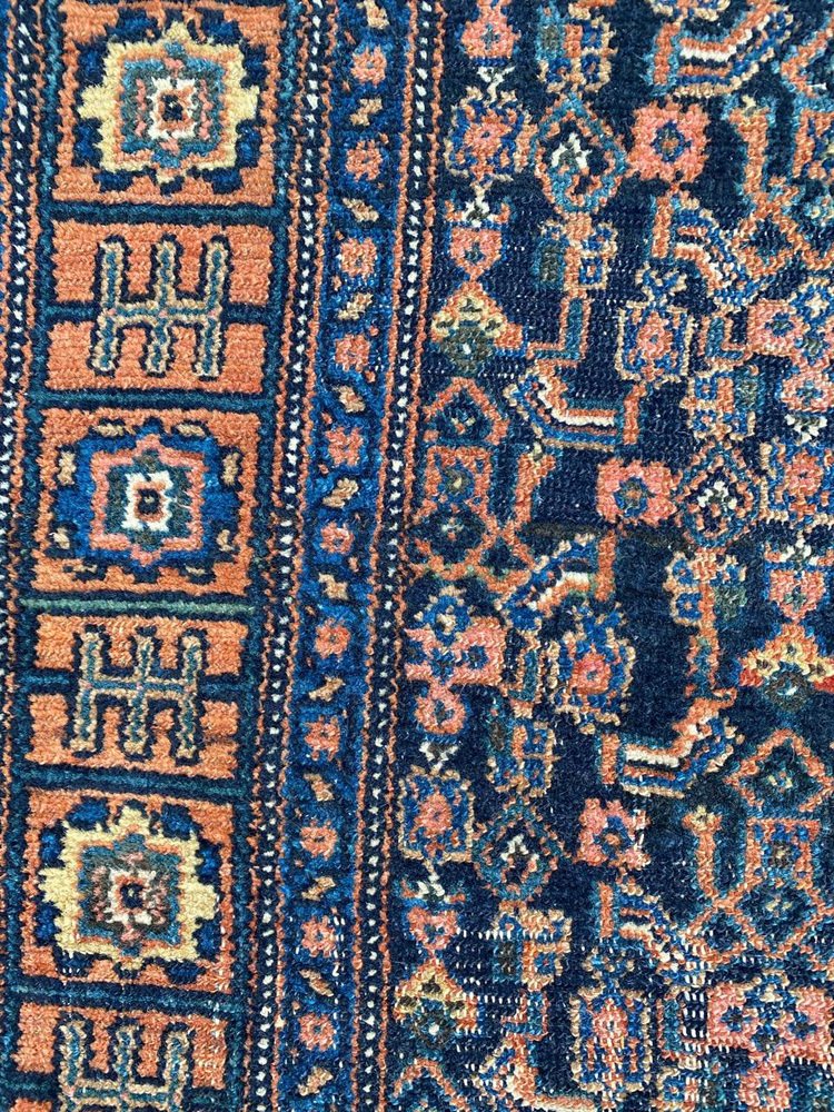 Antique Kurdish Senneh Rug, 1890s