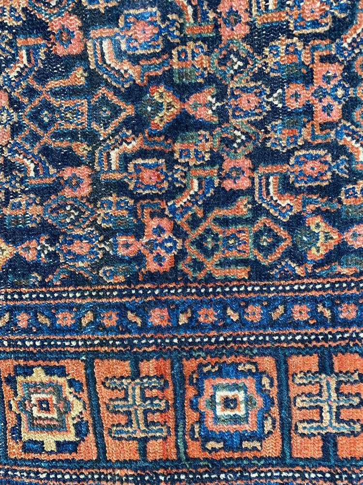 Antique Kurdish Senneh Rug, 1890s