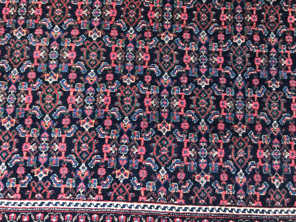 Antique Kurdish Senneh Rug