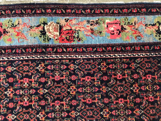 Antique Kurdish Senneh Rug-YMM-1061958