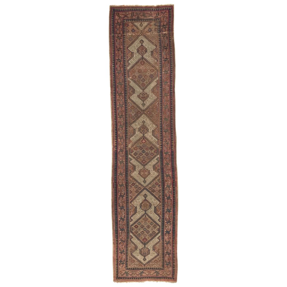 Antique Kurdish Serapi Runner