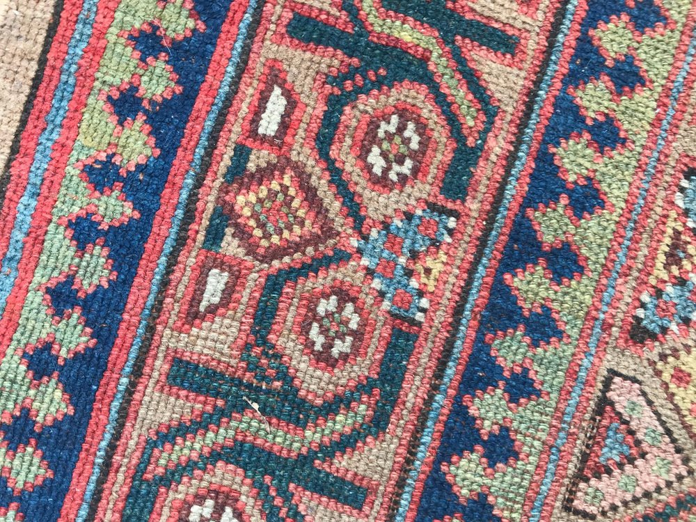 Antique Kurdish Serapi Runner