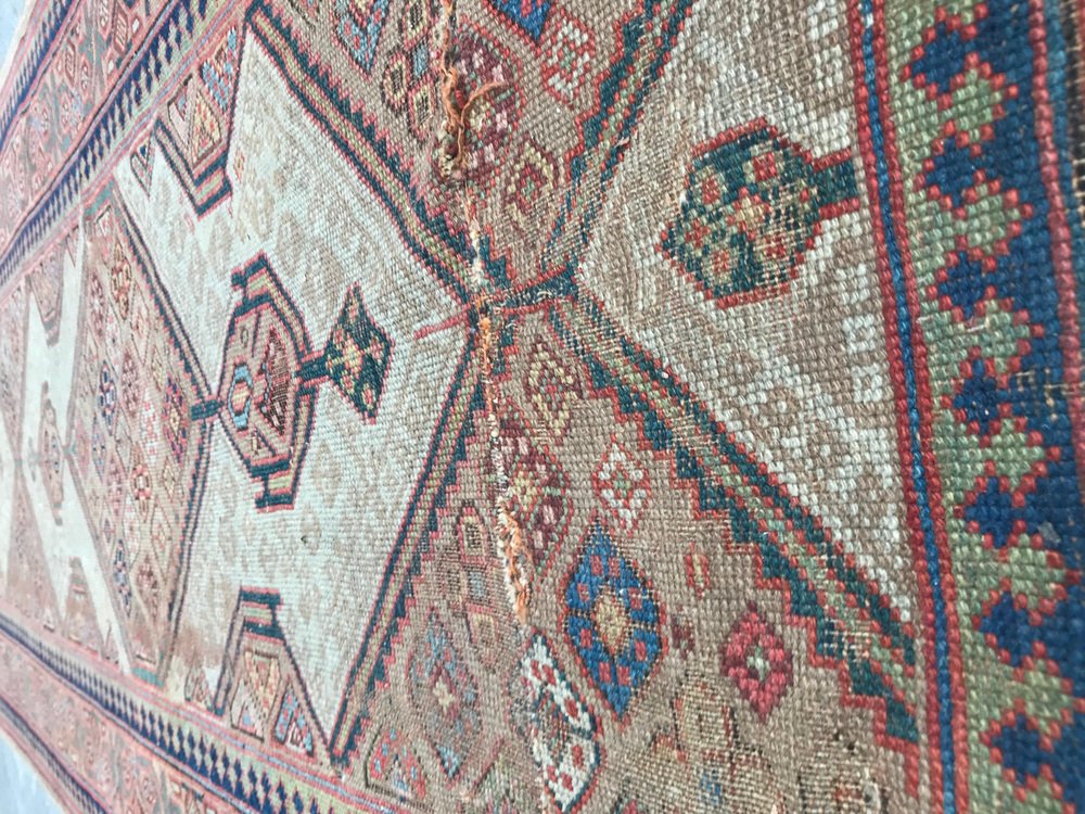 Antique Kurdish Serapi Runner