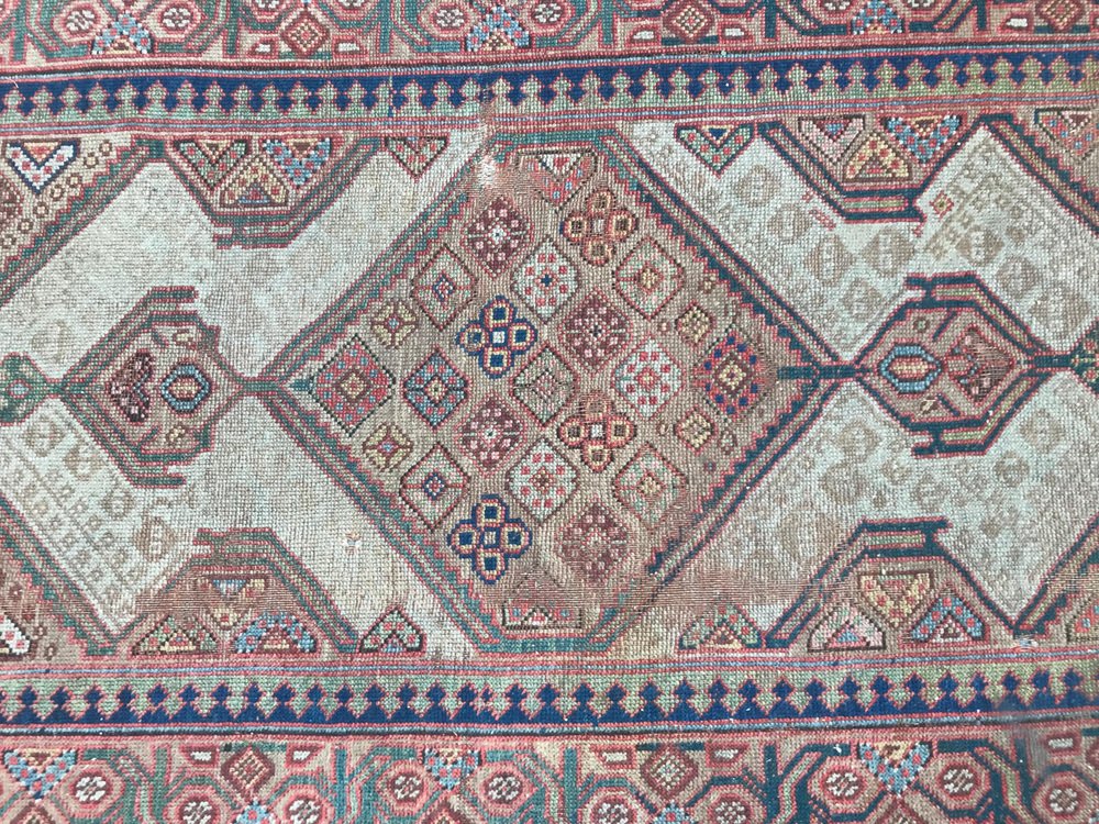 Antique Kurdish Serapi Runner