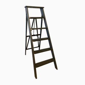 Antique Ladder in Fir, 1890s-WWE-1798193