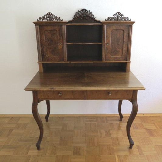 Antique Ladies Desk with Curved Legs