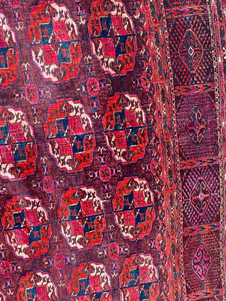 Antique Large Boukhara Rug, 1920s