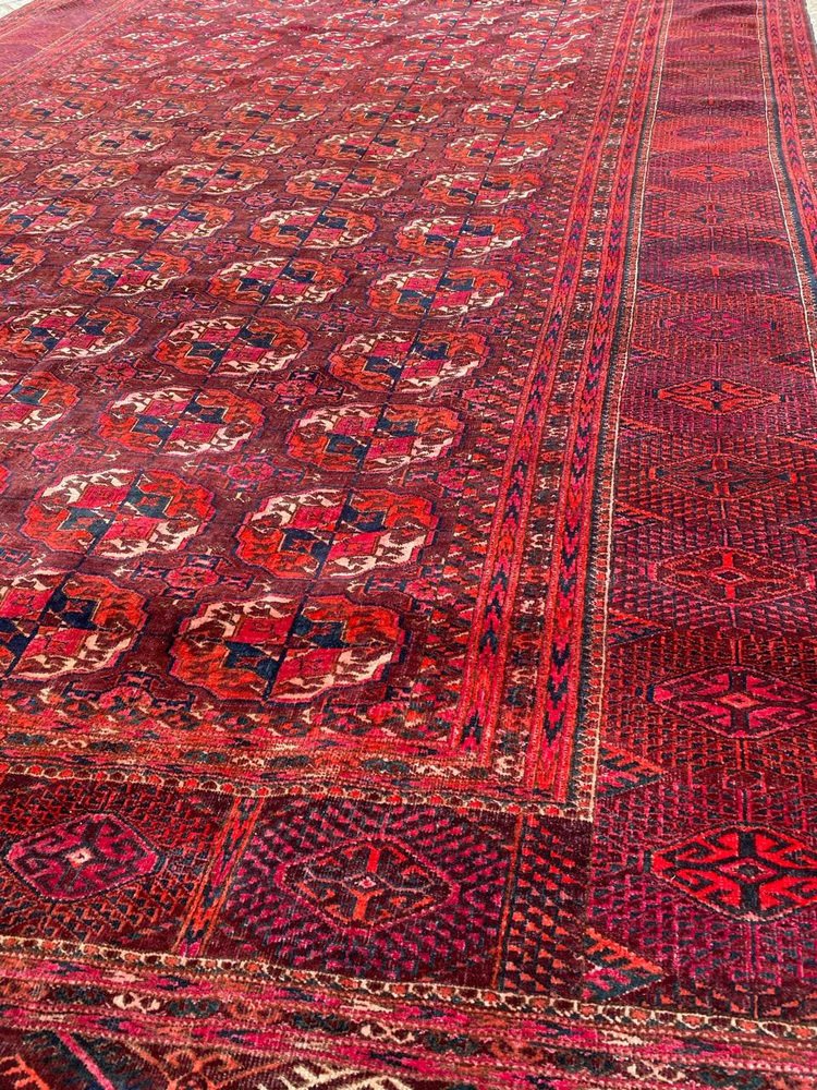 Antique Large Boukhara Rug, 1920s