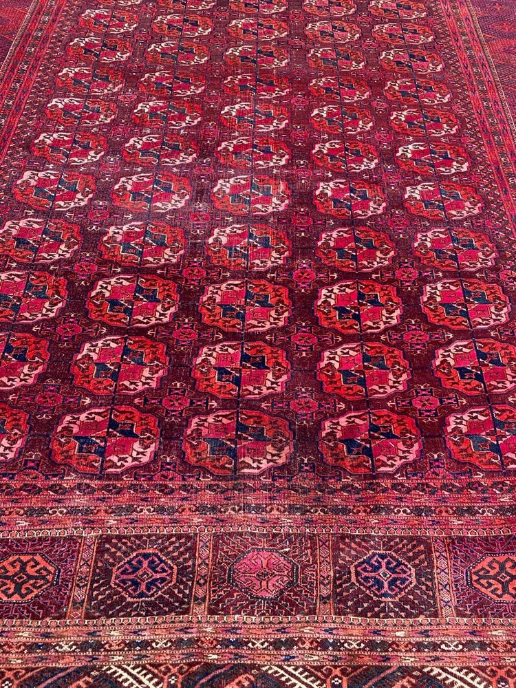 Antique Large Boukhara Rug, 1920s