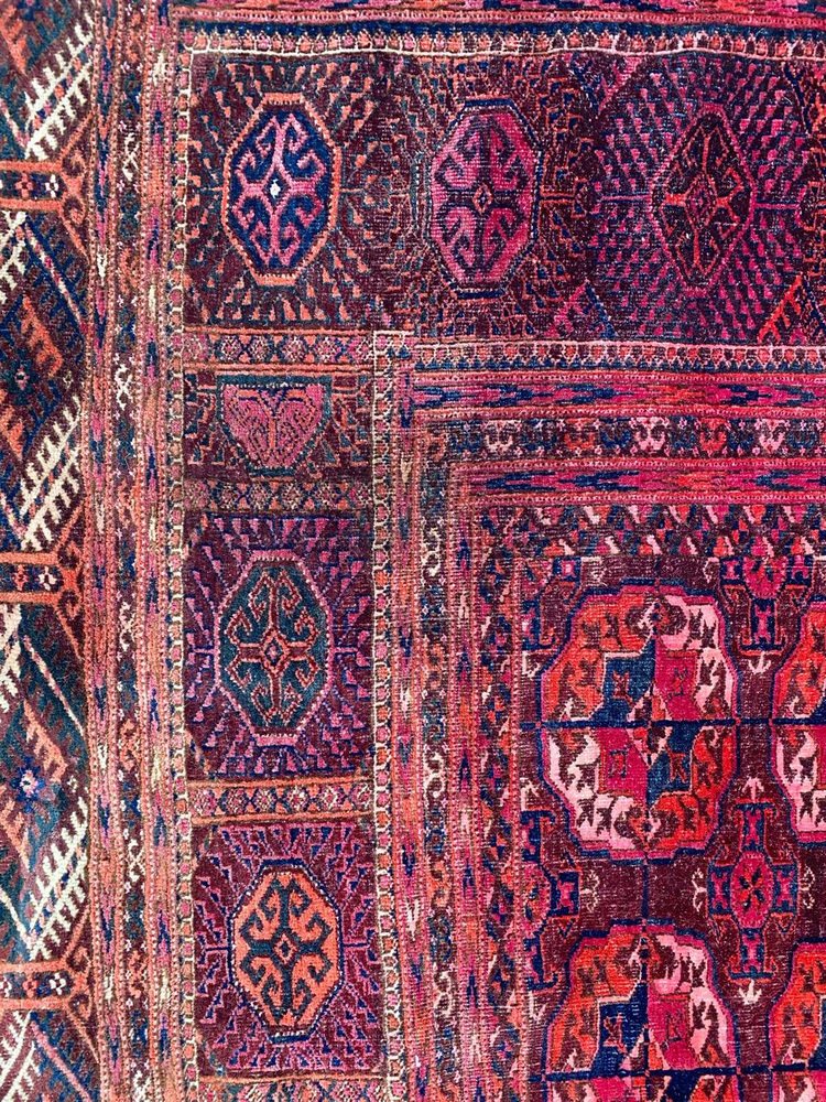 Antique Large Boukhara Rug, 1920s