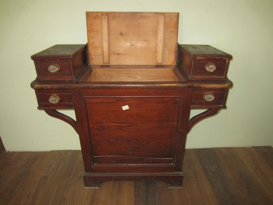 Antique Linen Chest or Cabinet-CDG-978435