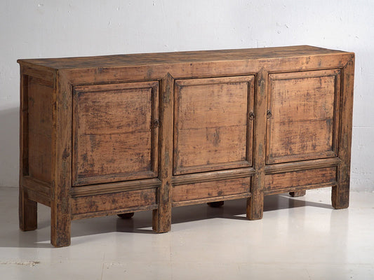 Antique Living Room Sideboard with Three Doors, 1920s