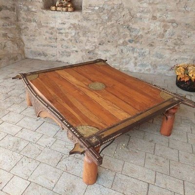 Antique Living Room Table, India-ALF-2033501