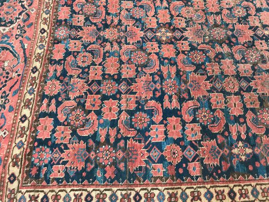 Antique Long Beshir Afghan Rug-YMM-1134724