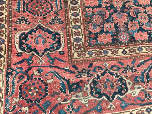 Antique Long Beshir Afghan Rug-YMM-1134724