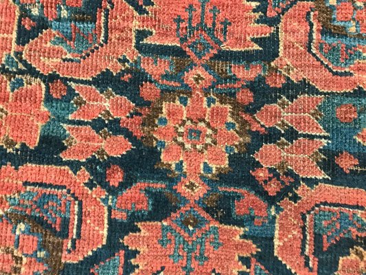 Antique Long Beshir Afghan Rug-YMM-1134724