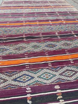 Antique Long Moroccan Kilim-YMM-1061622