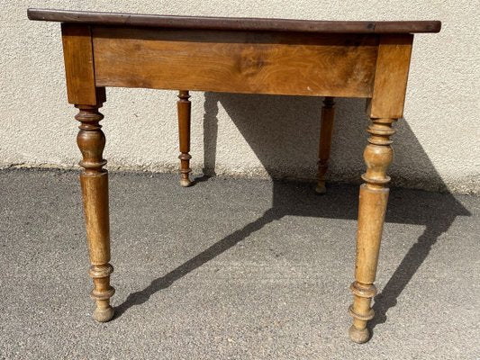 Antique Louis Philippe Cherry Bistro Table, 1900s-SDV-857388