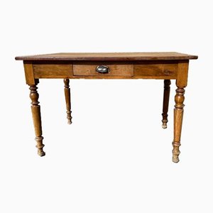 Antique Louis Philippe Cherry Bistro Table, 1900s-SDV-857388