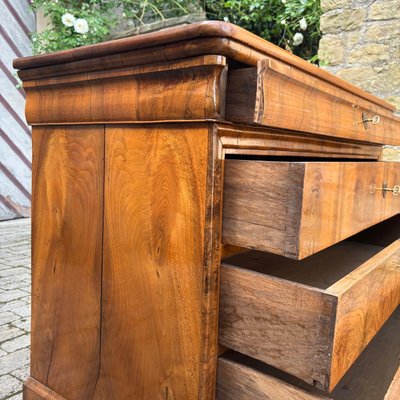 Antique Louis Philippe Chest of Drawers in Walnut, 1850s-ALF-2033468