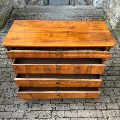 Antique Louis Philippe Chest of Drawers in Walnut, 1850s-ALF-2033468