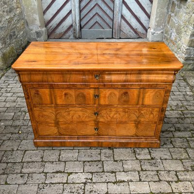 Antique Louis Philippe Chest of Drawers in Walnut, 1850s-ALF-2033468