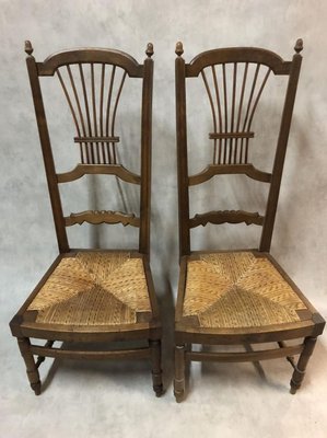 Antique Louis Philippe French Side Chairs, Set of 2-SDV-728886