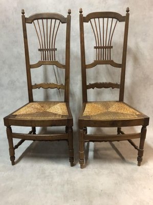 Antique Louis Philippe French Side Chairs, Set of 2-SDV-728886