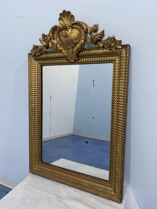 Antique Louis Philippe Gilt Mirror, 1850s