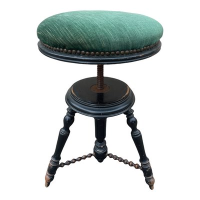 Antique Louis Philippe Piano Stool-SDV-1168288