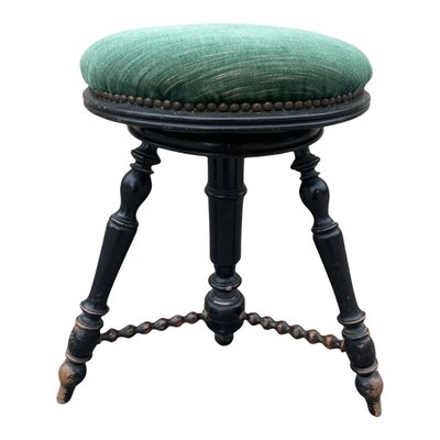 Antique Louis Philippe Piano Stool-SDV-1168288