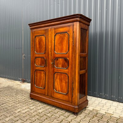 Antique Louis Philippe Walnut Cupboard, 1850-ALF-2033627