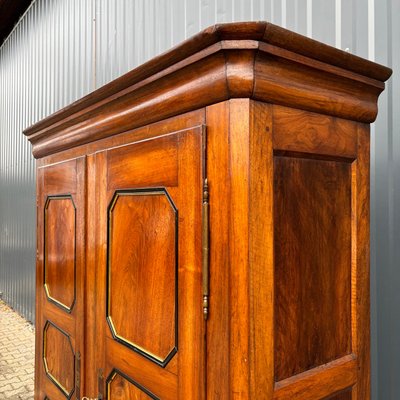 Antique Louis Philippe Walnut Cupboard, 1850-ALF-2033627