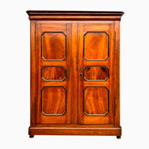 Antique Louis Philippe Walnut Cupboard, 1850-ALF-2033627