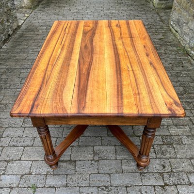 Antique Louis Philippe Walnut Dining Table, 1850-ALF-2033504