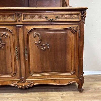 Antique Louis Quinze Buffet in Walnut, 1900s-ALF-2033495