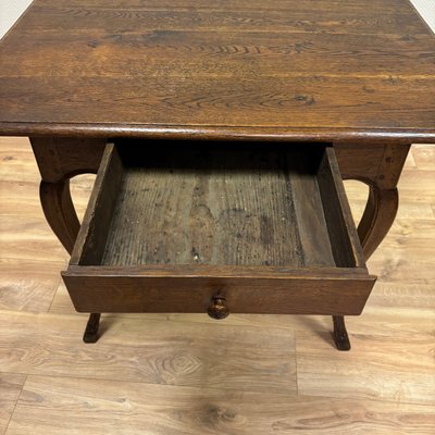 Antique Louis Quinze Side Table in Oak, 1740s-ALF-2033506