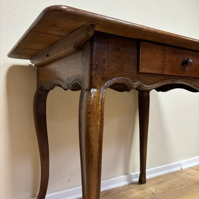 Antique Louis Quinze Side Table in Oak, 1740s-ALF-2033506