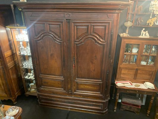 Antique Louis XIV Wardrobe-BZK-770415