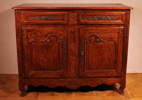 Antique Louis XV Cherry Buffet, 18th Century-HPU-849492