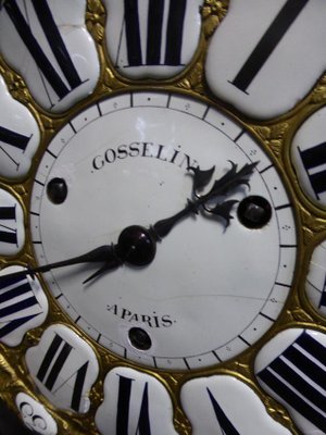 Antique Louis XV Grand Cartel Clock by Gosselin-WSV-605431