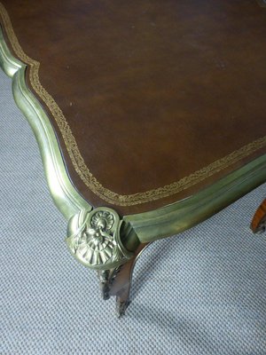 Antique Louis XV Inlaid Desk-WSV-605146