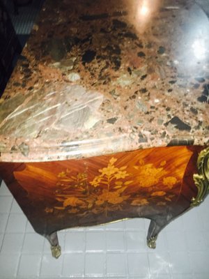 Antique Louis XV Marquetry Commode-LQ-623626