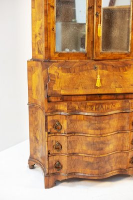 Antique Louis XV Style Cabinet in Walnut Root, 1800s-RCE-1447139