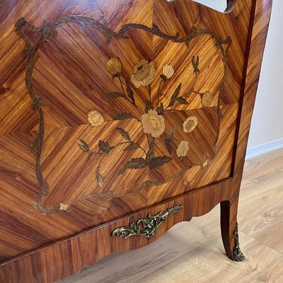 Antique Louis Xv Style Display Cabinet in Elm, 1920-ALF-2033484