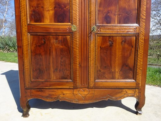 Antique Louis XV Wardrobe in Walnut-ABK-2040181