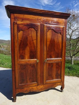 Antique Louis XV Wardrobe in Walnut-ABK-2040181