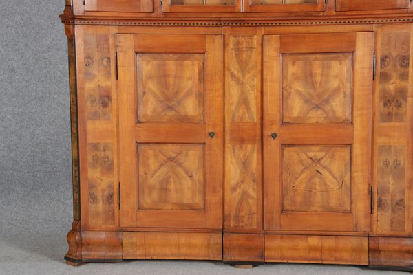 Antique Louis XVI Baroque Cabinet in Cherry, 1780s-DXD-1789925