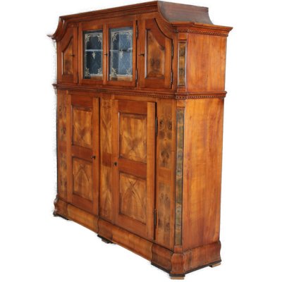 Antique Louis XVI Baroque Cabinet in Cherry, 1780s-DXD-1789925